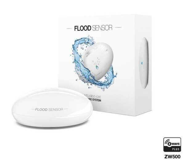 Fibaro Z-Wave Plus Flood Sensor, FGFS-101