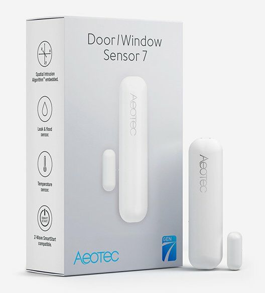 Aeotec Door Window Sensor 7, Z-Wave Plus V2, ZWA011