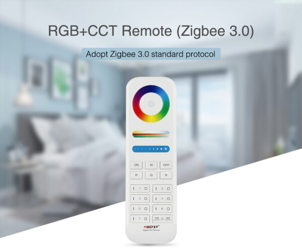 MiBOXER Zigbee 3.0 remote with 8 zones control